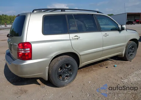 2003 Toyota Highlander from USA, damaged, VIN JTEHD21A730023365